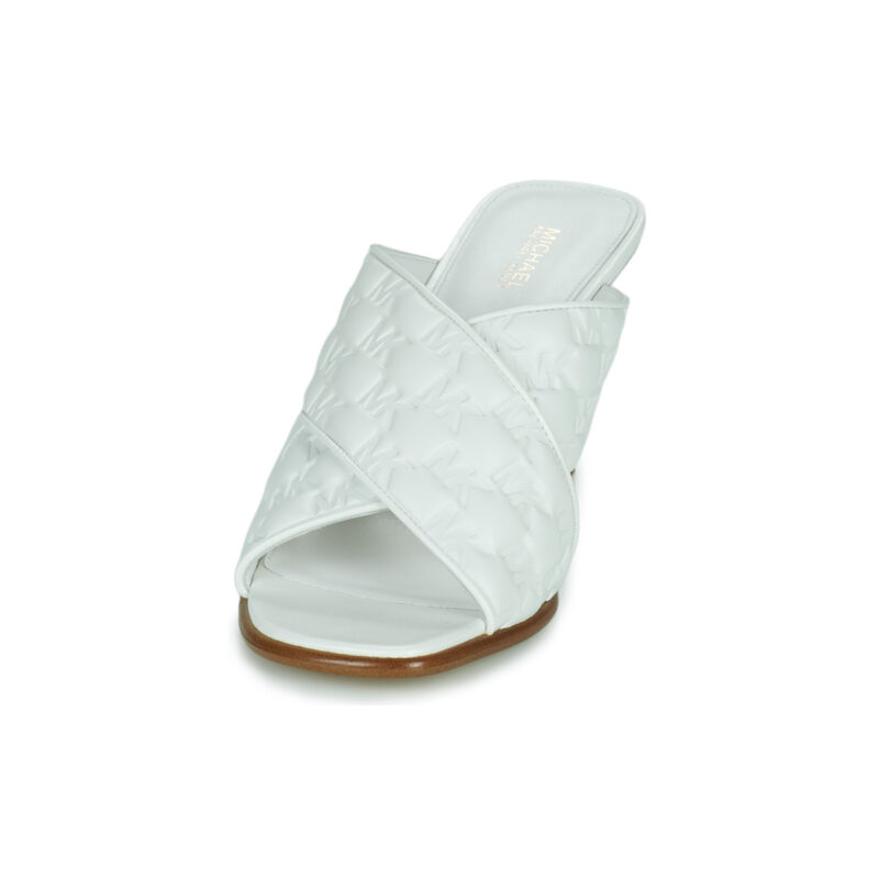 MICHAEL Michael Kors GIDEON MULE White Women's Slipper - 3