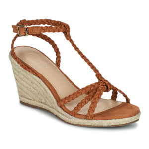 Cosmo Paris  ROBBIE-BI  Marrone -  Sandali con zeppa  Donna