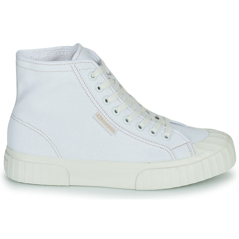 Superga 2696 STRIPE Bianco Sneakers alte Donna - 2