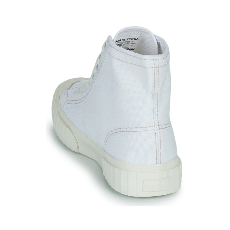 Superga 2696 STRIPE Bianco Sneakers alte Donna - 5