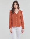 Camicetta Betty London JELLY Marrone Camicette Donna - 2