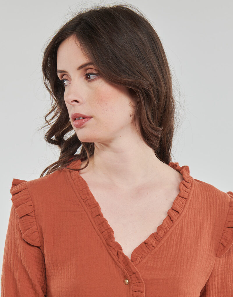 Camicetta Betty London JELLY Marrone Camicette Donna - 5