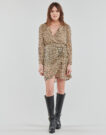 Abito corto  Moony Mood  LAUDALIE  Marrone -  Abiti corti Donna - 2