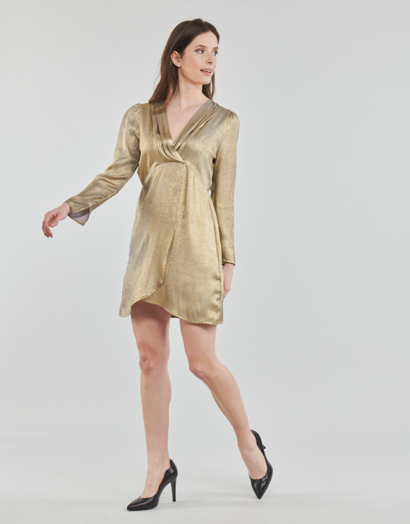Abito corto Betty London MARIENNE Oro Abiti corti Donna - 3