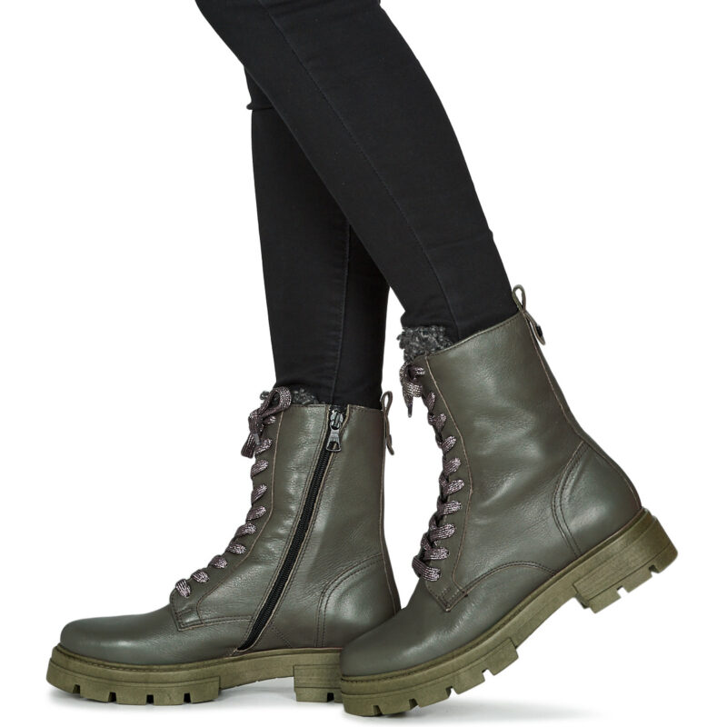 Mjus BEATRIX LACE Kaki Bottines Femme - 8
