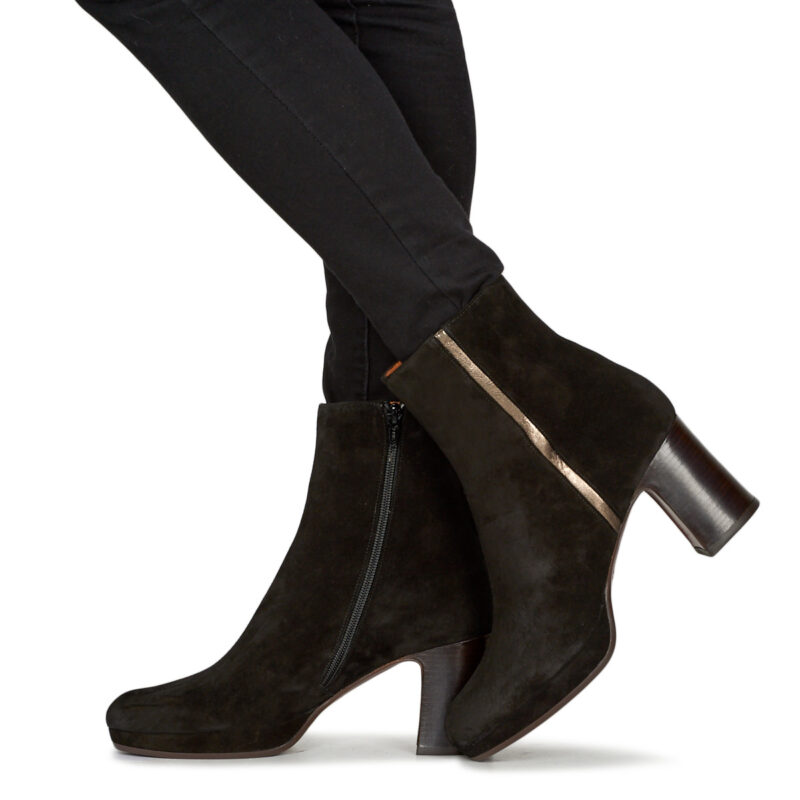 Chie Mihara HINAMI Schwarz Damen Stiefeletten - 8