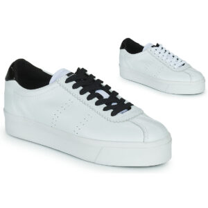 Superga  WHITE BLACK  Bianco -  Sneakers basse Donna