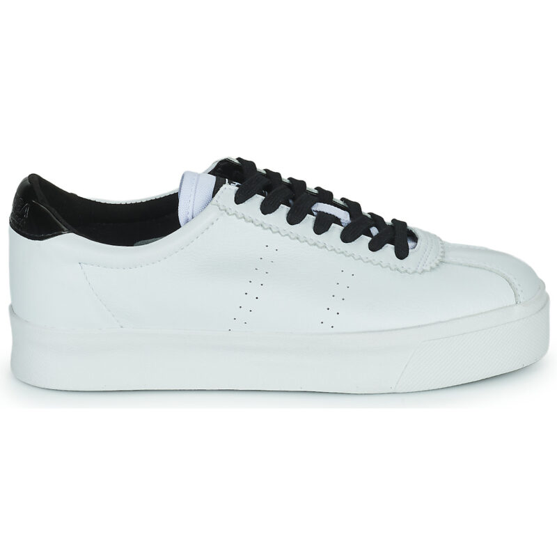 Superga WHITE BLACK Bianco Sneakers basse Donna - 2