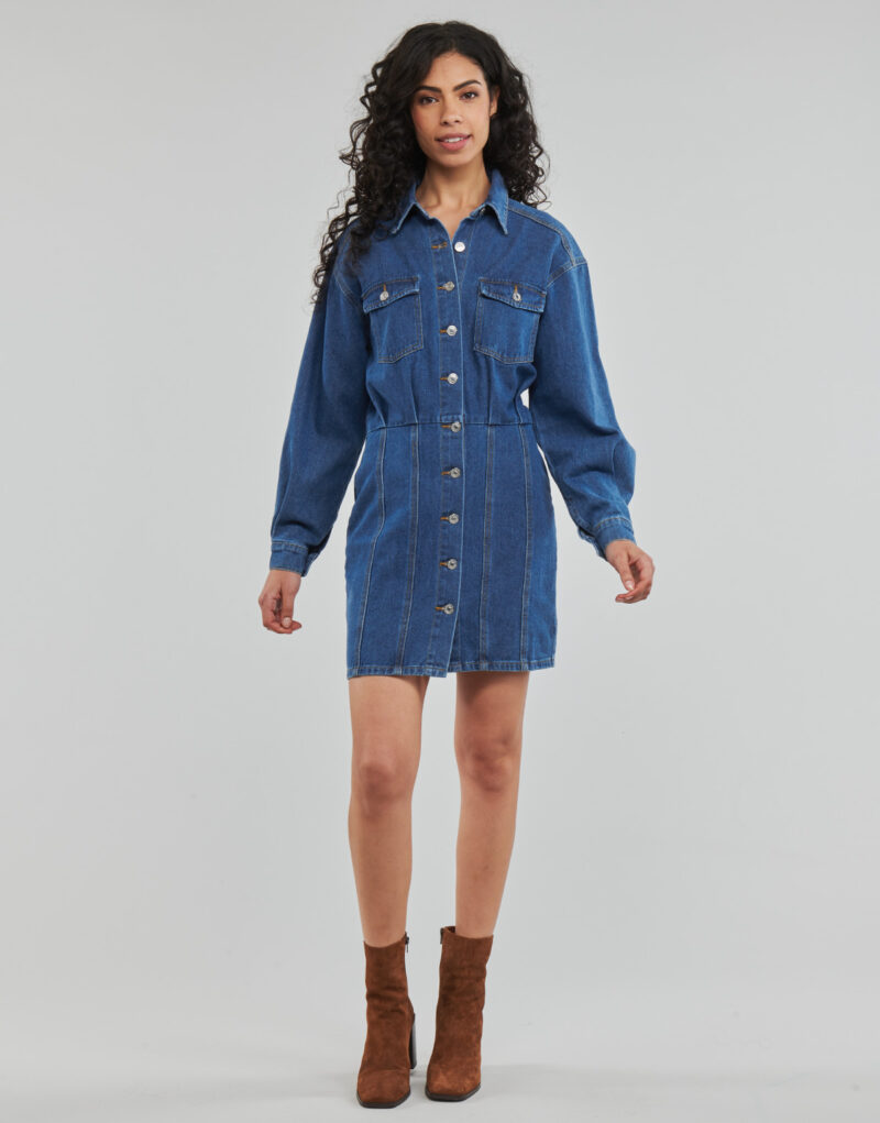 Abito corto  Betty London  MARENGERE  Blu -  Abiti corti Donna - 2