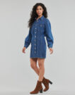 Abito corto  Betty London  MARENGERE  Blu -  Abiti corti Donna - 3