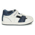 Geox B BIGLIA B. A - NAPPA+SCAM. Baskets blanches pour enfants - 2