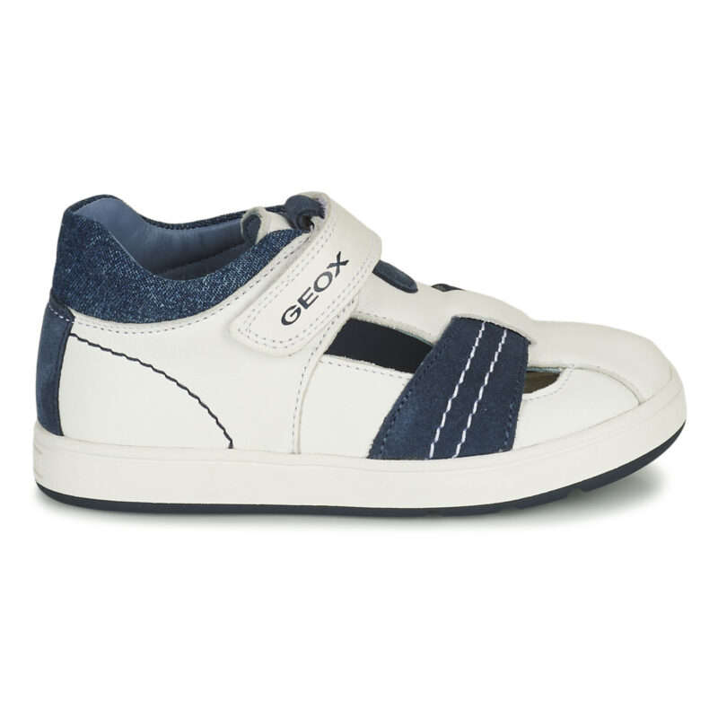 Geox B BIGLIA B. A - NAPPA+SCAM. Baskets blanches pour enfants - 2