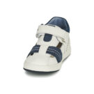 Geox B BIGLIA B. A - NAPPA+SCAM. Baskets blanches pour enfants - 3