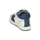 Geox B BIGLIA B. A - NAPPA+SCAM. Baskets blanches pour enfants - 5