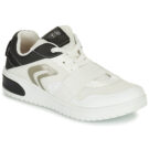 Geox J XLED B. B - MESH+GEOBUCK Bianco - Sneakers Bambino - 1