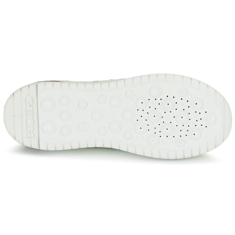 Geox J XLED B. B - MESH+GEOBUCK Bianco - Sneakers Bambino - 7