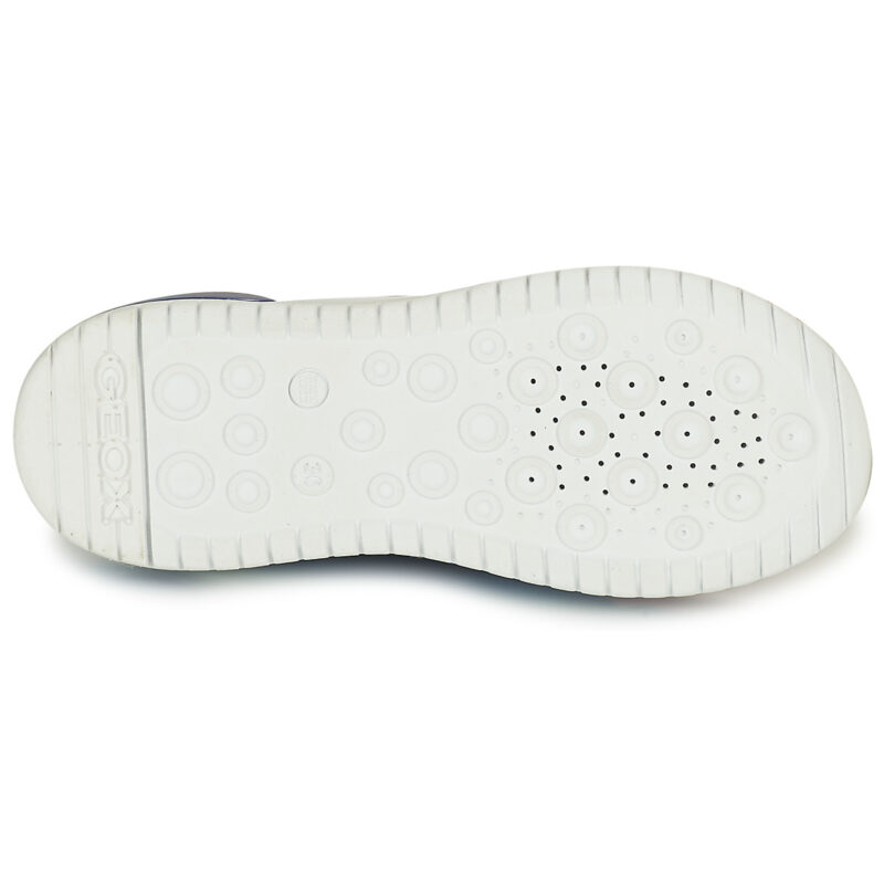 Geox J XLED B. B - MESH+GEOBUCK Marine Sneakers Bambino - 7