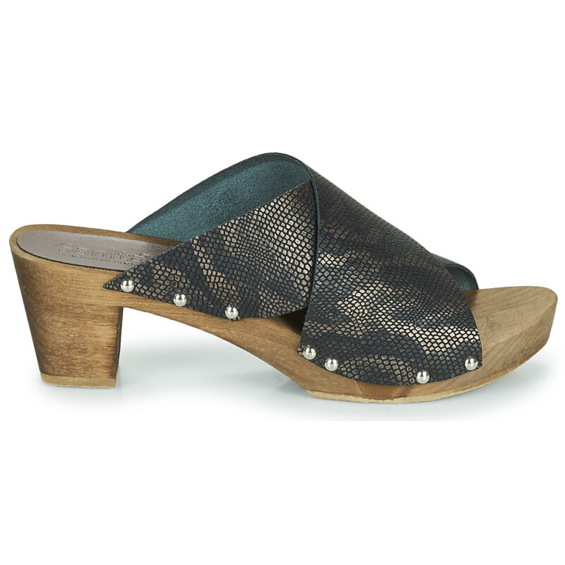 Sanita WOOD-ENNIKE Nero Zoccoli Donna - 2