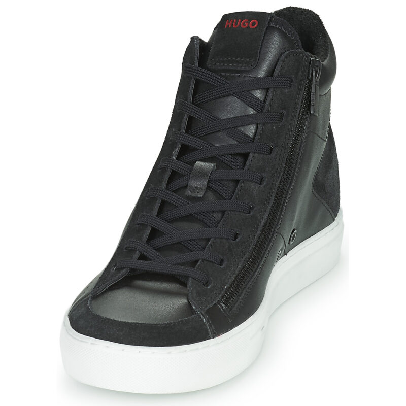 HUGO Futurism_Hito_flsd Black High-Top Sneakers Men - 3