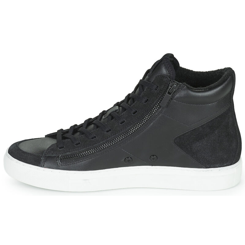 HUGO Futurism_Hito_flsd Black High-Top Sneakers Men - 4