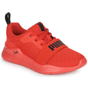 Puma Wired Run PS Rosso - Scarpe da sport Bambino