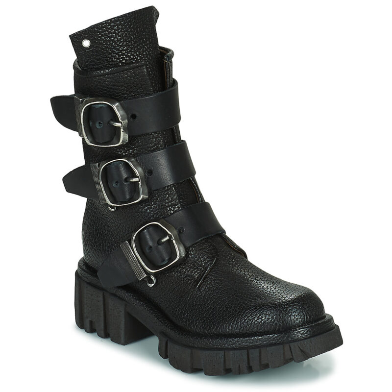 Airstep / A.S.98  HELL BUCKLE  Nero -  Stivaletti Donna - 1