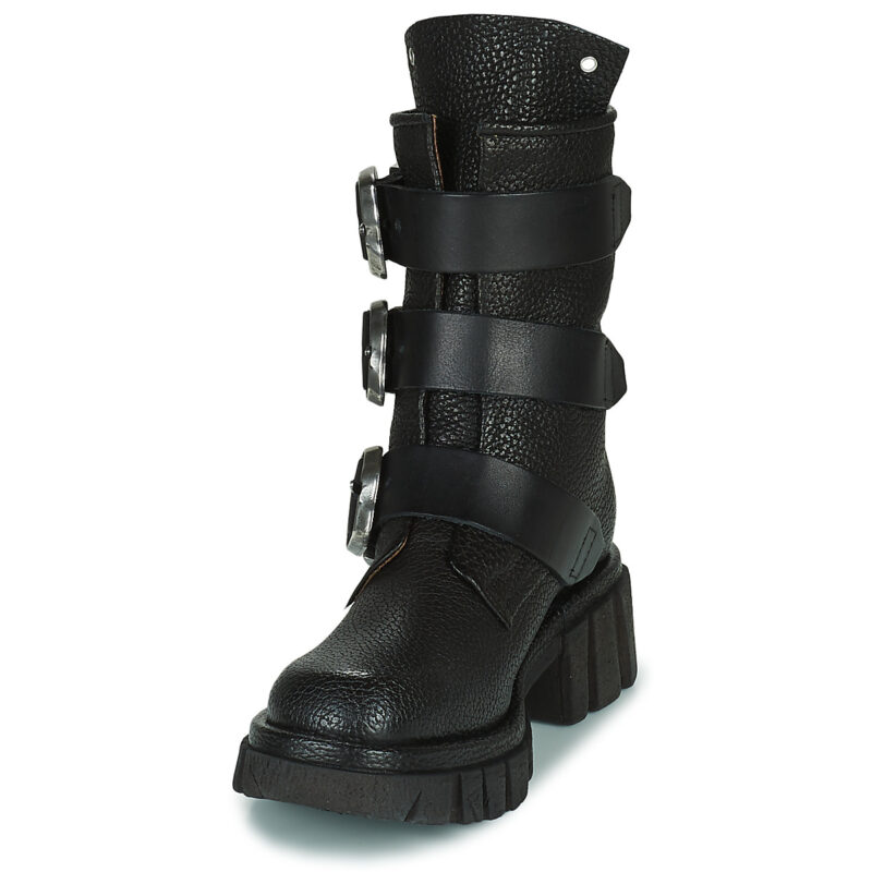 Airstep / A.S.98  HELL BUCKLE  Nero -  Stivaletti Donna - 3