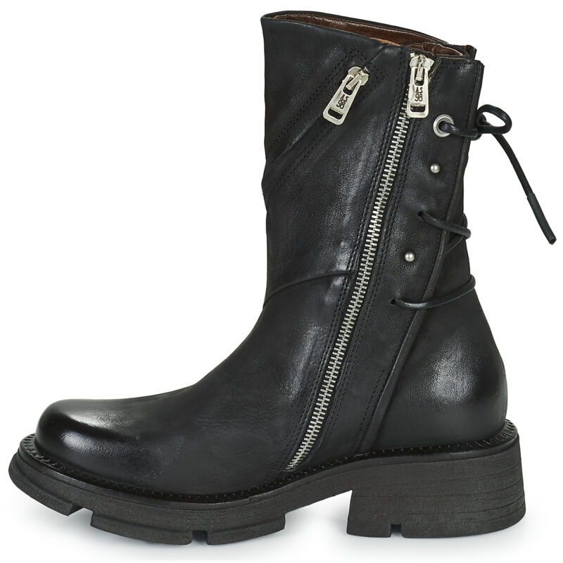 Airstep / A.S.98 LANE ZIP Nero Stivaletti Donna - 4