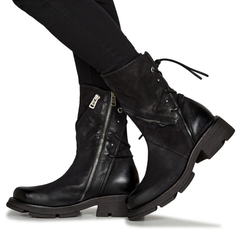 Airstep / A.S.98 LANE ZIP Nero Stivaletti Donna - 8