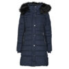 Piumino Betty London MALETIME Blu Piumini Donna