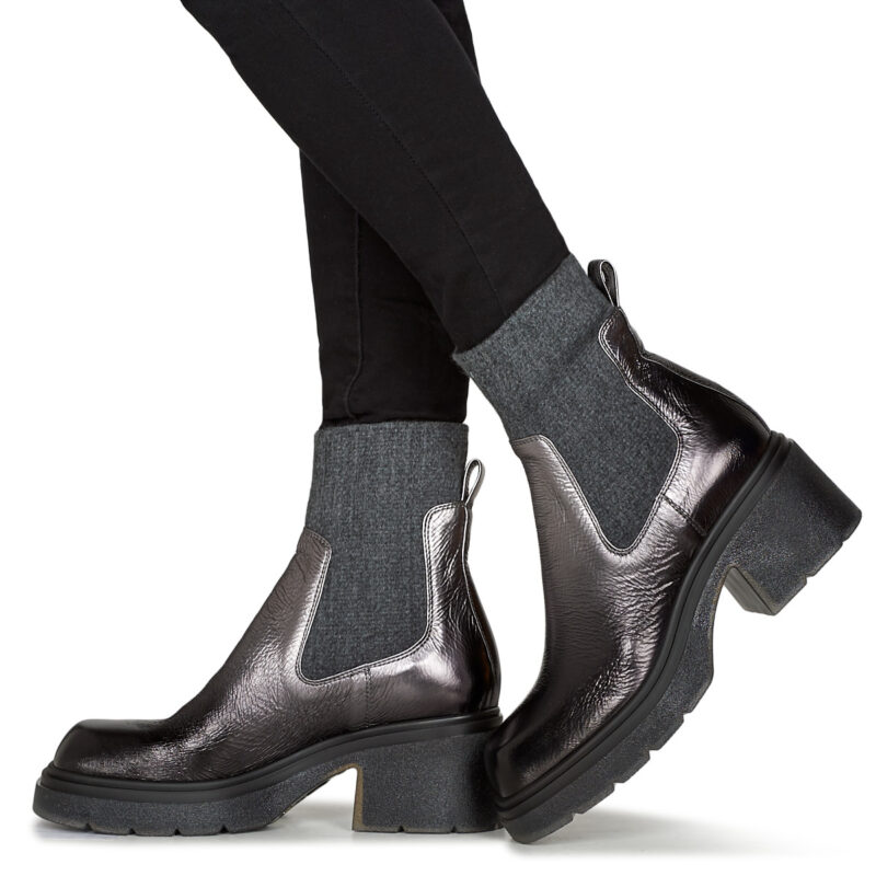 Fru.it  7850-202-PEGASUS-STEEL  Argento -  Stivaletti Donna - 8