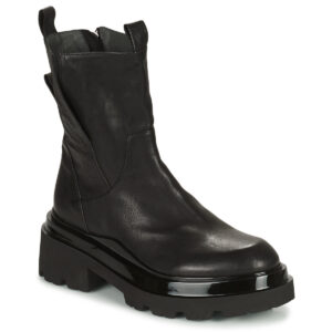 Fru.it  7114-999-TEXANO-NERO  Nero -  Stivaletti Donna