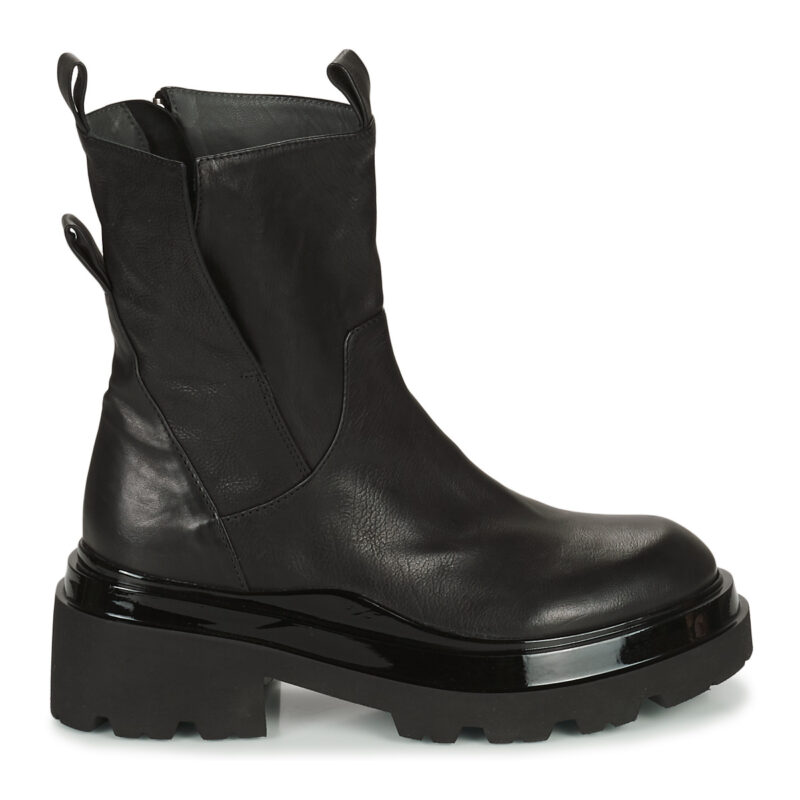 Fru.it  7114-999-TEXANO-NERO  Nero -  Stivaletti Donna - 2