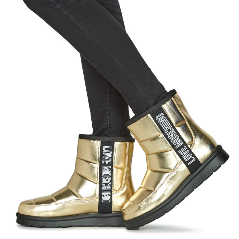 Love Moschino JA24103H1F Oro Scarpe da neve Donna - 8