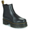 Dr. Martens CHELSEA BOOTS AUDRICK BLACK NAPPA LUX Nero Stivaletti Donna
