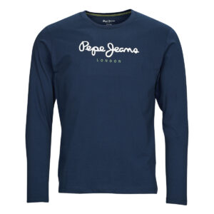 T-shirts a maniche lunghe  Pepe jeans  EGGO LONG  Marine -  T-shirts a maniche lunghe Uomo