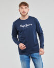 T-shirts a maniche lunghe Pepe jeans EGGO LONG Marine T-shirts a maniche lunghe Uomo - 2
