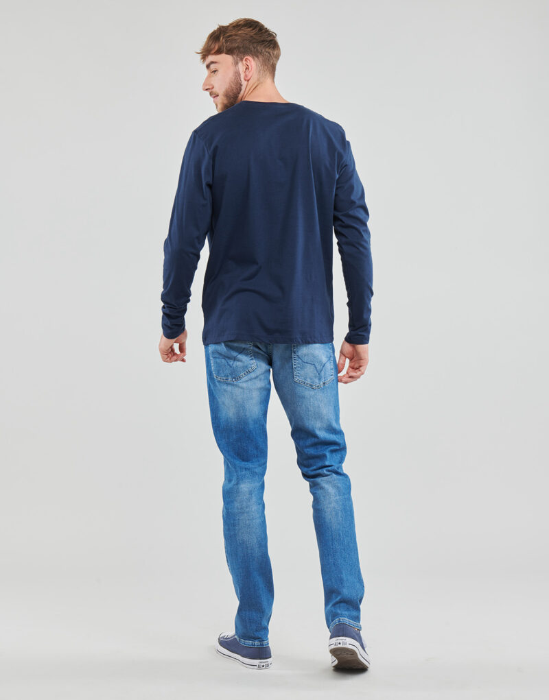 T-shirts a maniche lunghe Pepe jeans EGGO LONG Marine T-shirts a maniche lunghe Uomo - 4