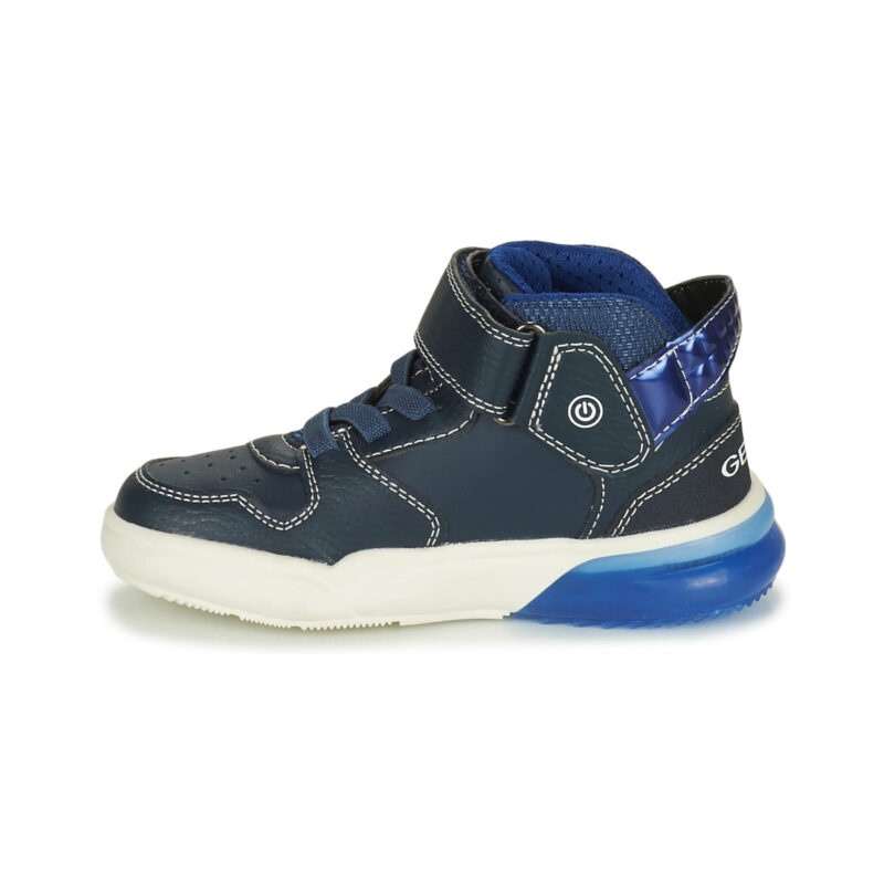 Geox J GRAYJAY BOY A Blu Sneakers Bambino - 4