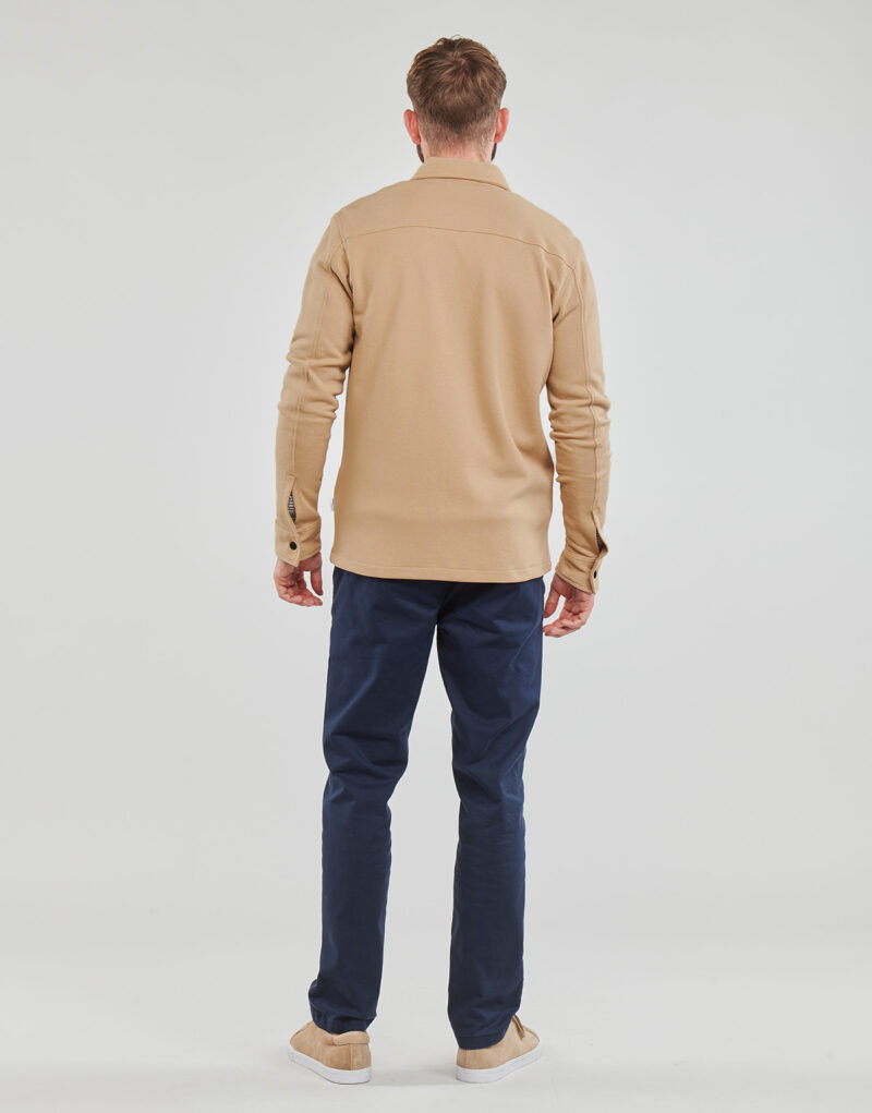 Selected SLHJACKIE SWEAT JACKET Beige Men's Jackets - 4