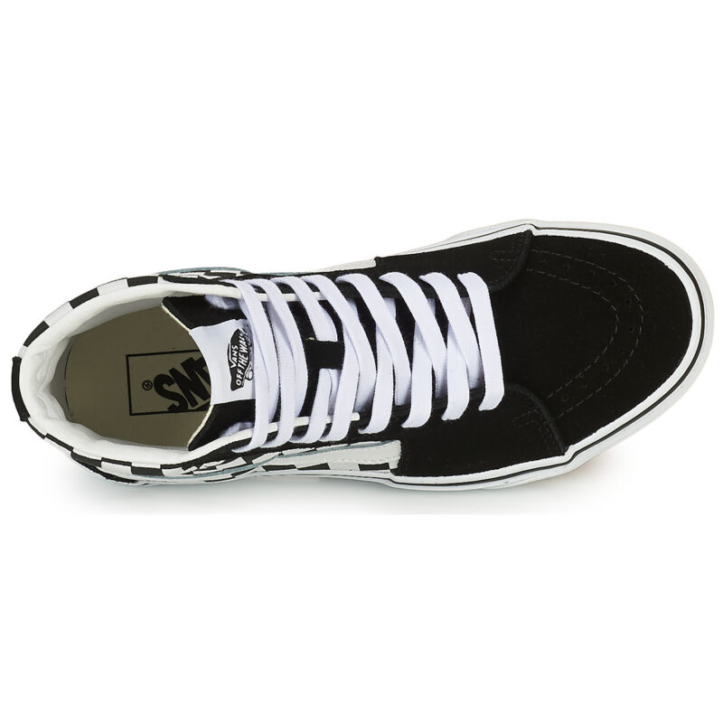Vans SK8-HI Nero Sneakers alte Donna - 6