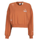 Felpe Levis GRAPHIC CROP PRISM CREW Marrone Felpe Donna - 1