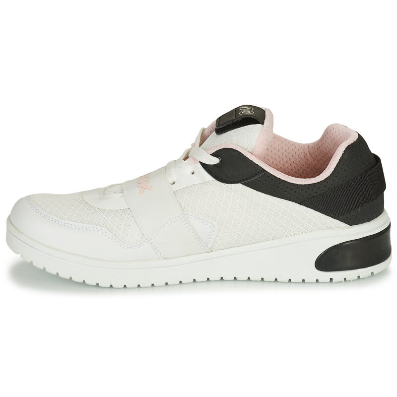 Geox J XLED G. A - Baskets enfant blanches MESH+ECOP BOTT - 4