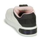 Geox J XLED G. A - Baskets enfant blanches MESH+ECOP BOTT - 5