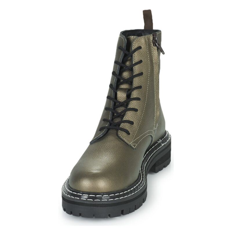 Les Tropeziennes par M.Belarbi REINE Kaki Damen Stiefeletten - 3