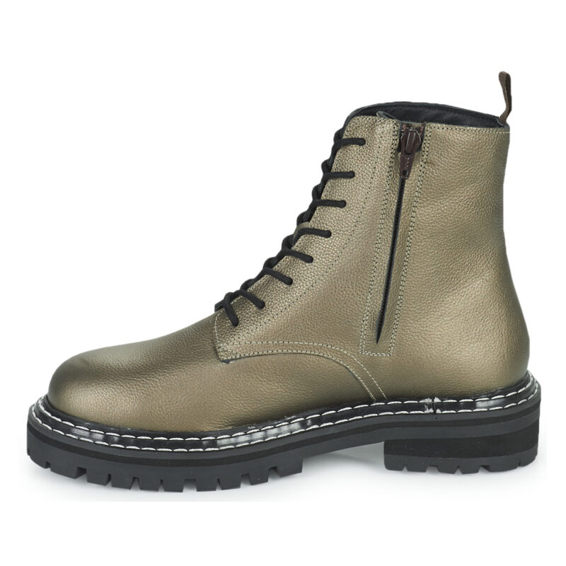 Les Tropeziennes par M.Belarbi REINE Kaki Damen Stiefeletten - 4
