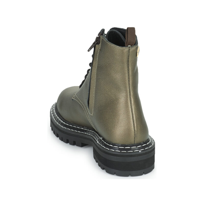 Les Tropeziennes par M.Belarbi REINE Kaki Damen Stiefeletten - 5