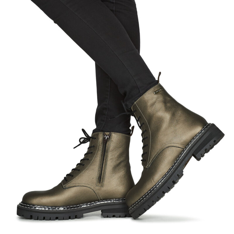 Les Tropeziennes par M.Belarbi REINE Kaki Damen Stiefeletten - 8