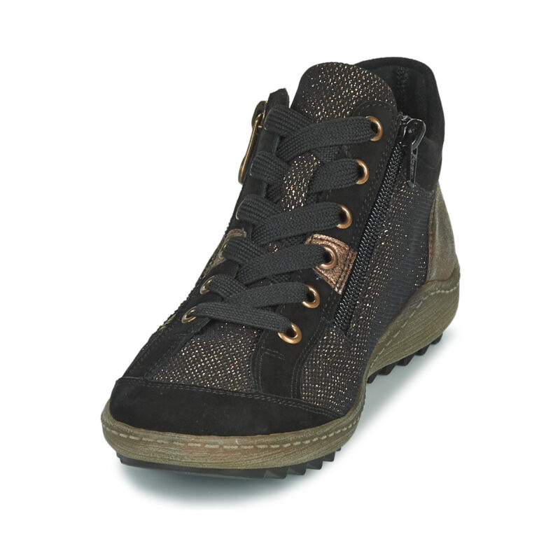 Remonte R1481-03 Nero Sneakers alte Donna - 3