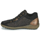 Remonte R1481-03 Nero Sneakers alte Donna - 4